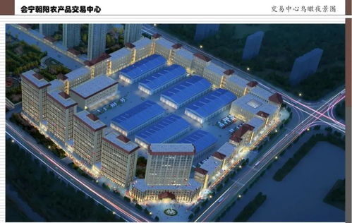 会宁县朝阳农产品交易中心落地北城,总投资10.42亿元
